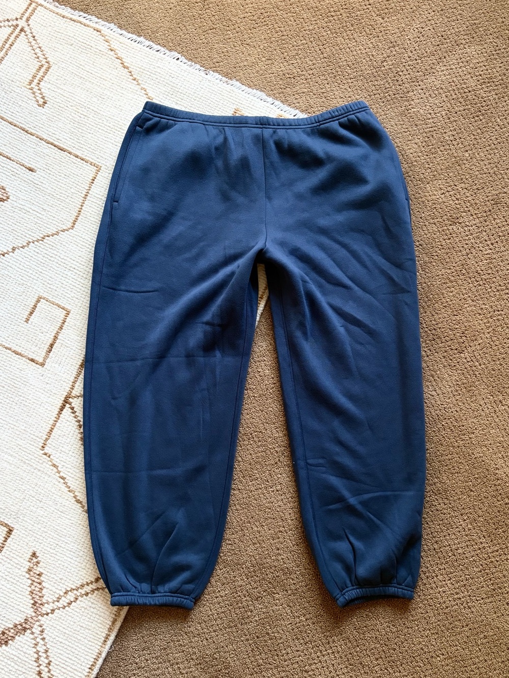 Cozy Earth NWT Women's CityScape Sweatpant Eclipse Blue XXL